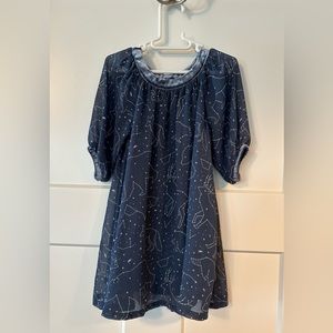 2T Genuine Kids flowy constellation dress. GUC